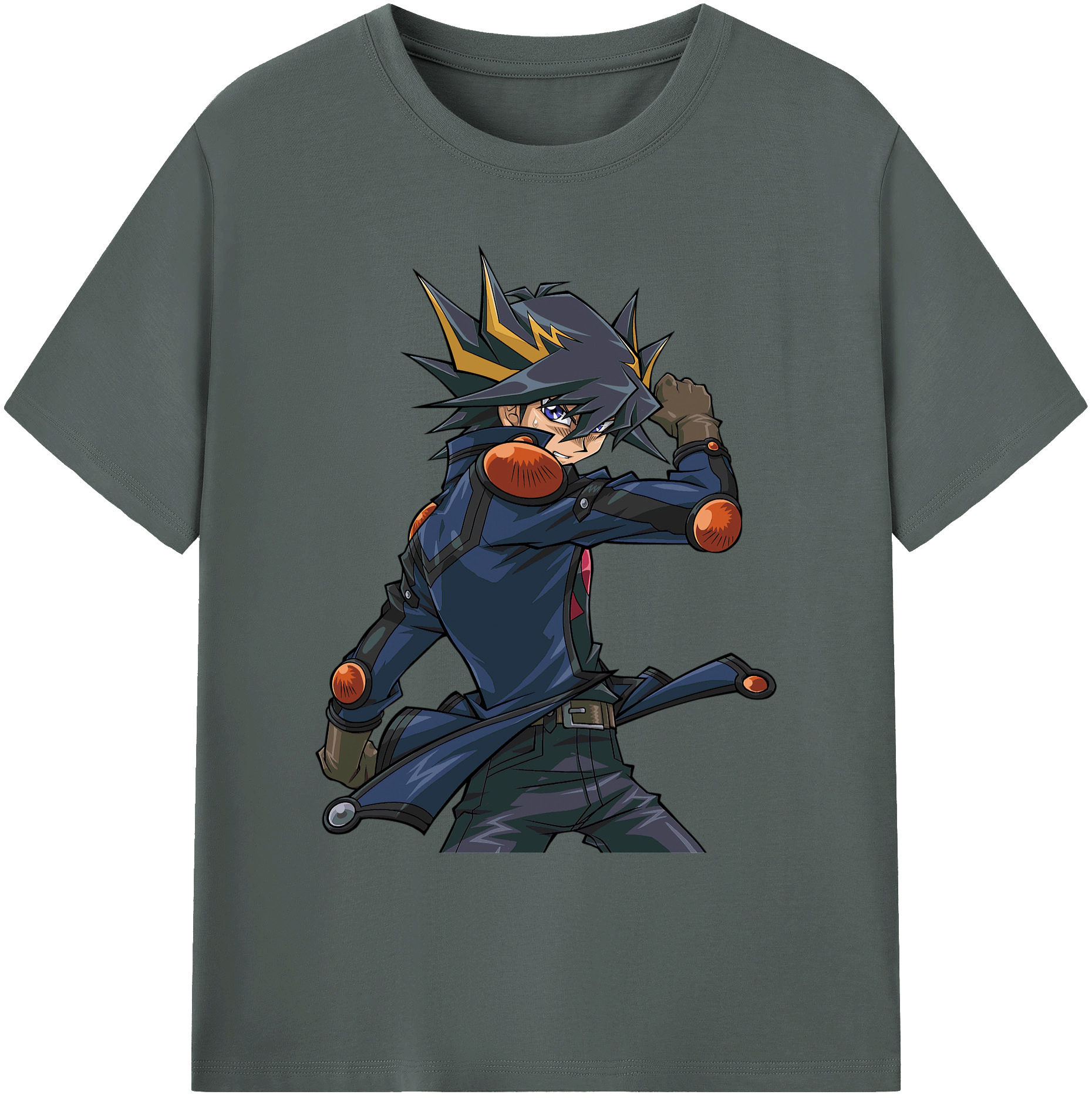 （画像用） 遊☆戯☆王 Yu-Gi-Oh! 綿100％ メンズ半袖Tシャツ｜肌触りやわらか＆通気性